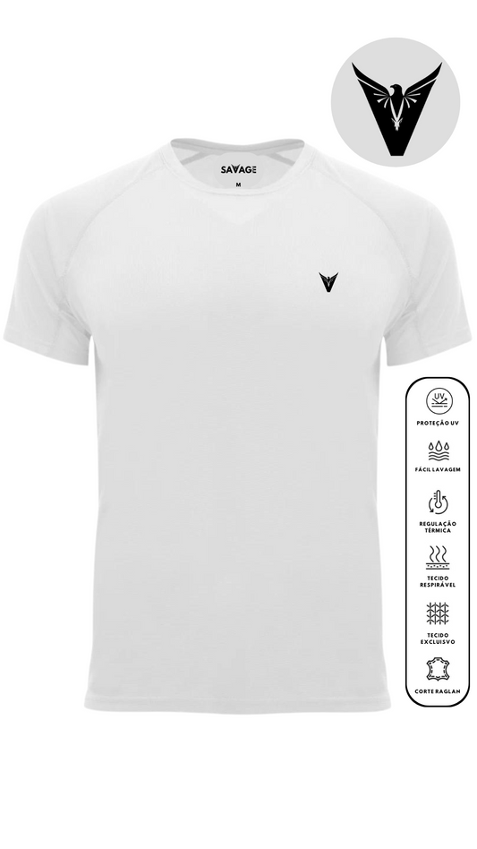 T-Shirt Branca DryFit - Classic V